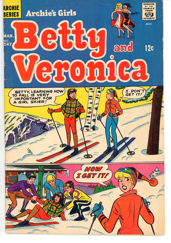 Archie's Girls Betty and Veronica (1951) #147