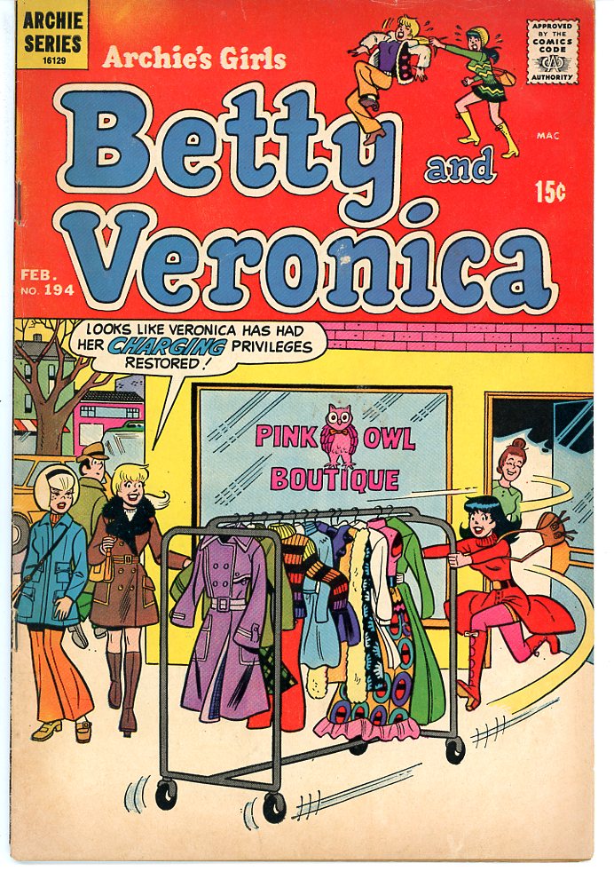 Archie's Girls Betty and Veronica (1951) #194