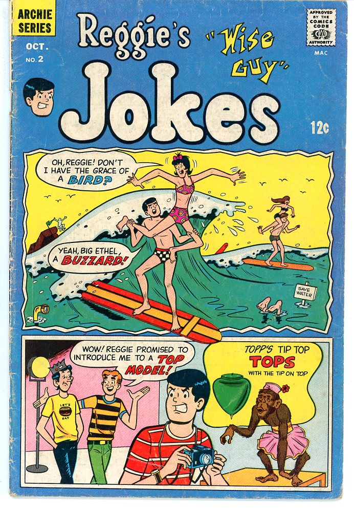 Reggie's Wise Guy Jokes (1968) #2
