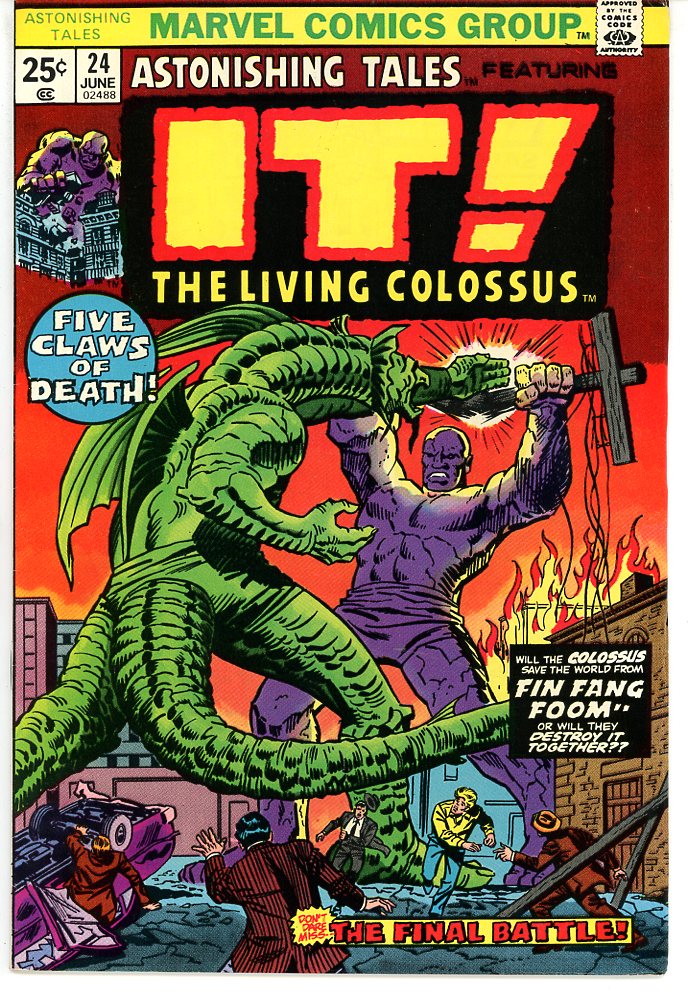 Astonishing Tales (1970) #24