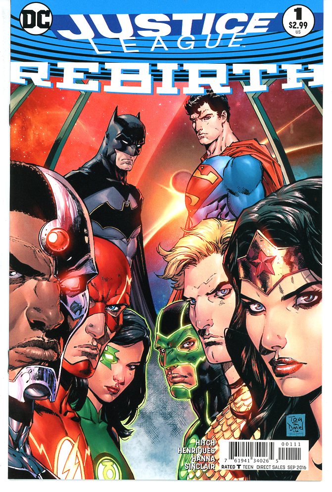Justice League Rebirth (2016) #1