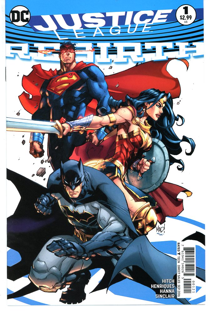 Justice League Rebirth (2016) #1