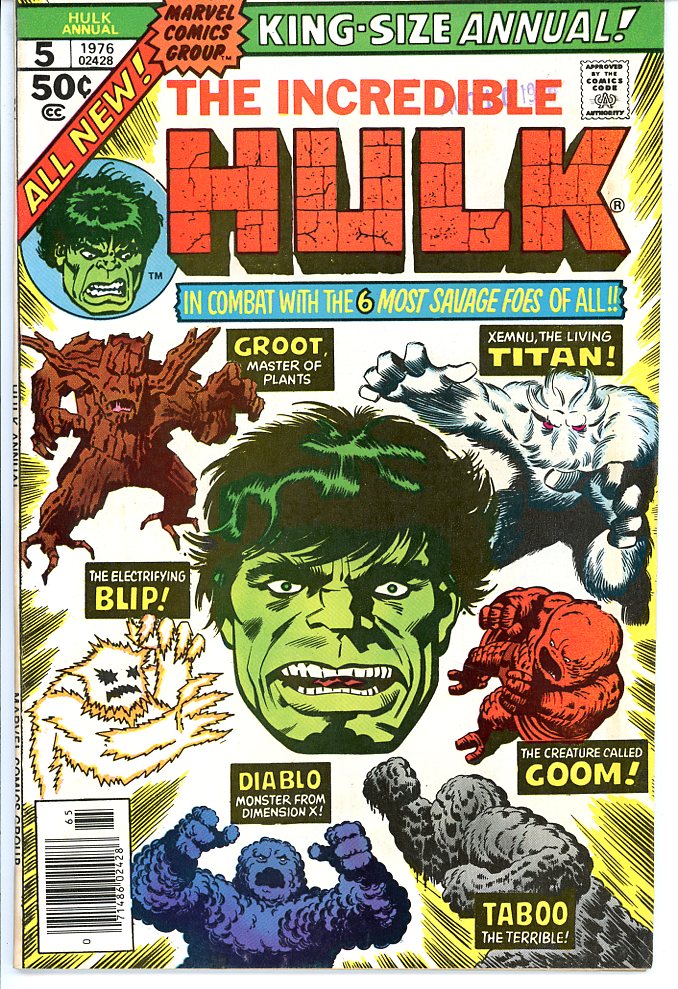 Incredible Hulk Annual Vol.1 #5