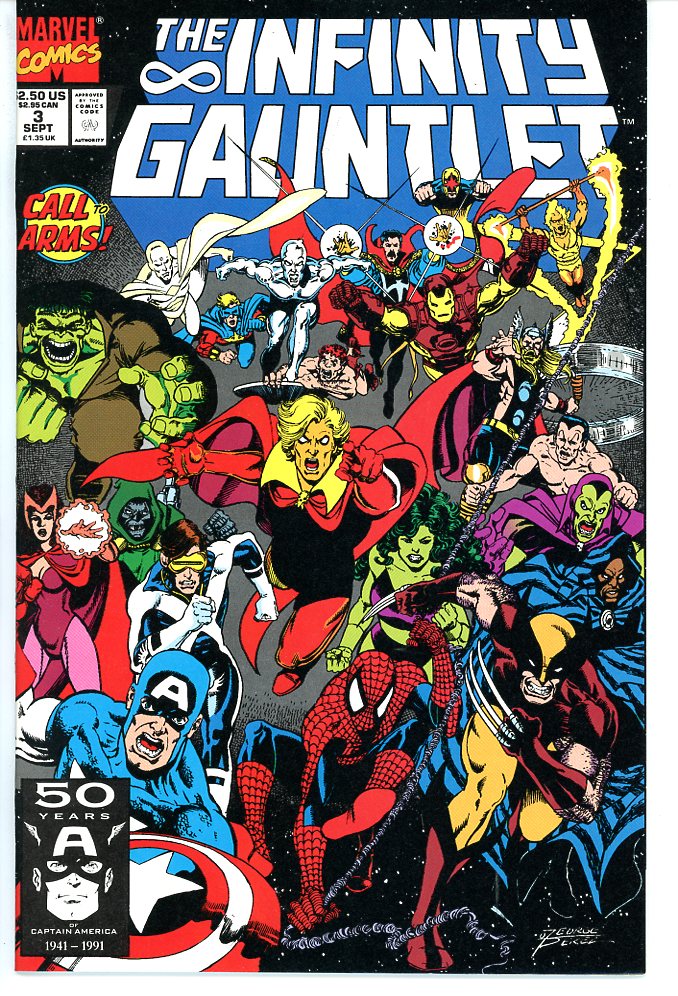 Infinity Gauntlet (1991) #3