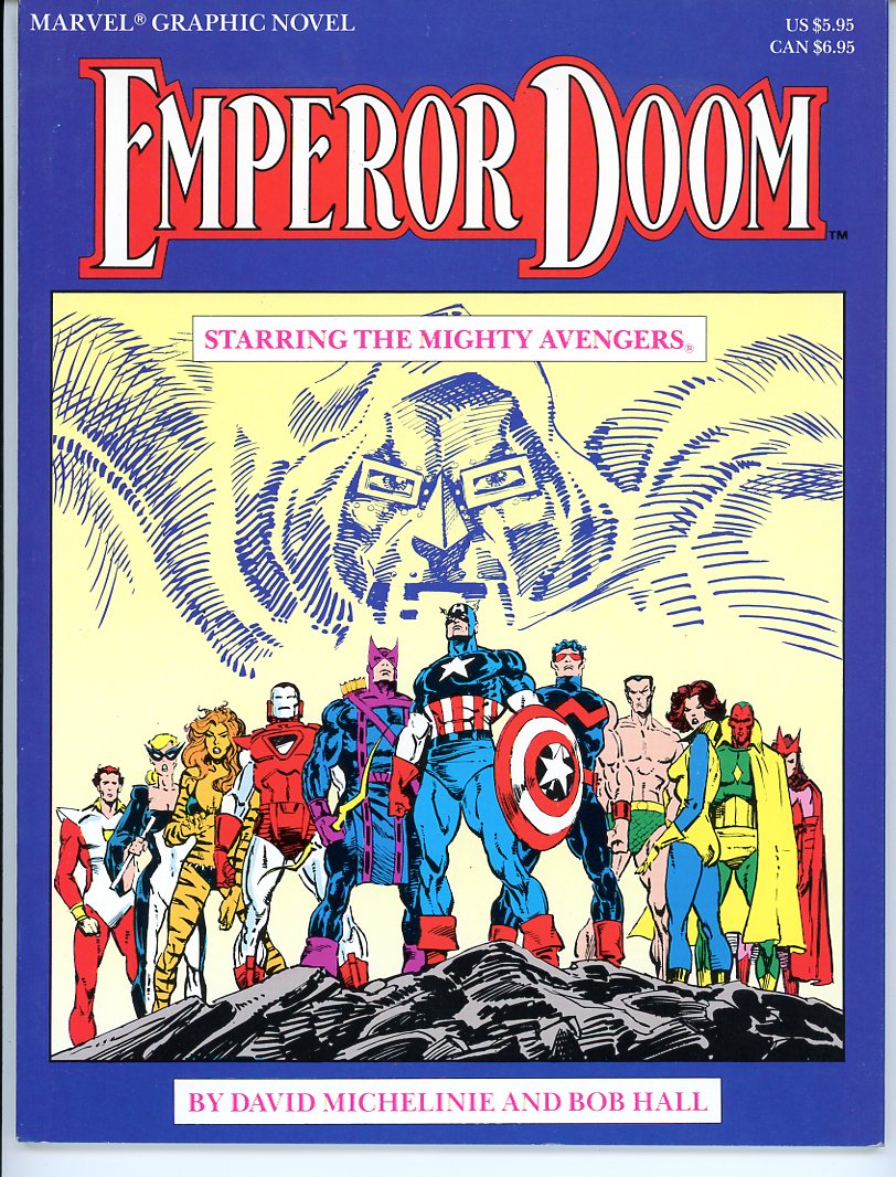 Avengers Emperor Doom (1987 Marvel Graphic Novel) #1