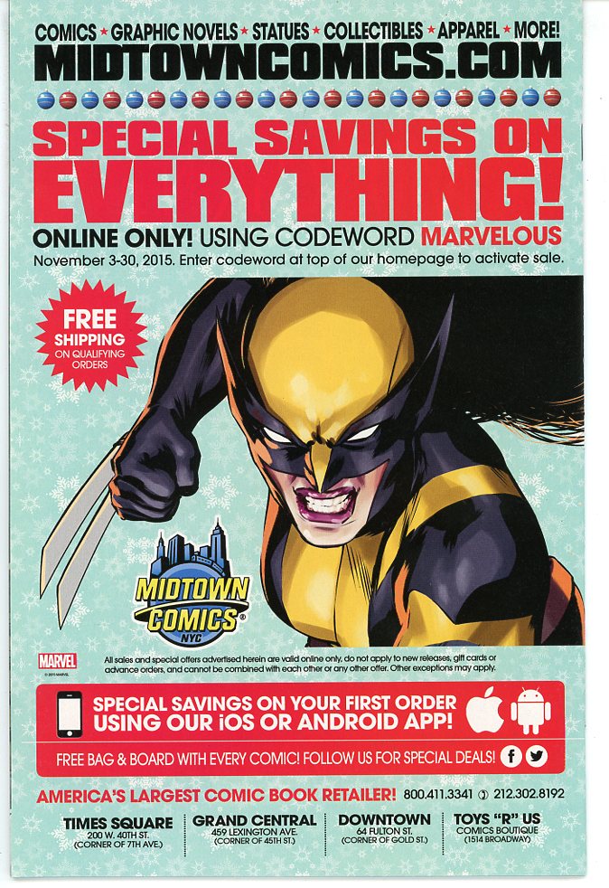 All New Wolverine (2016) #1
