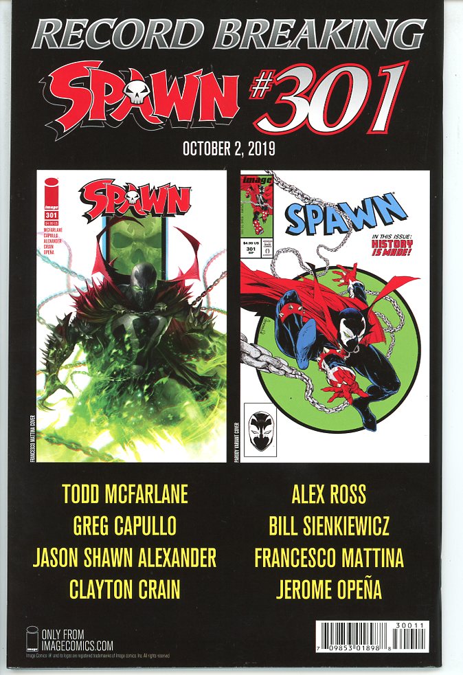 Spawn Vol.1 #300