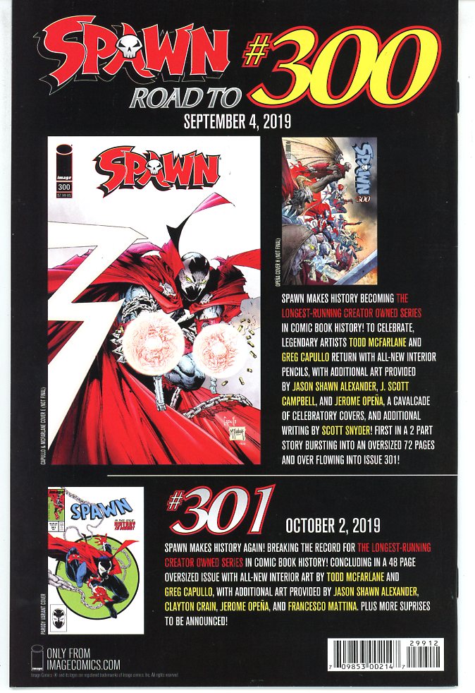 Spawn Vol.1 #299