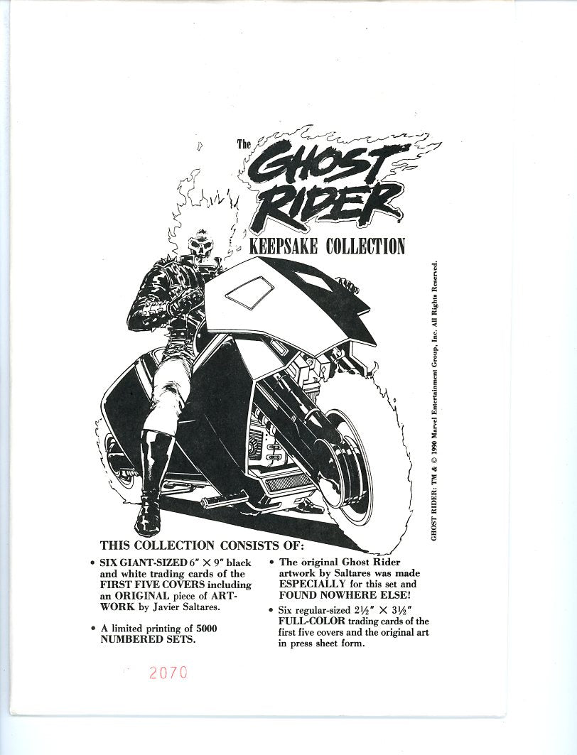 Ghost Rider Keepsake Collection (1990) #0
