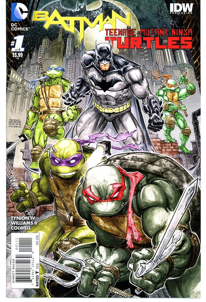 Batman Teenage Mutant Ninja Turtles (2015) #1