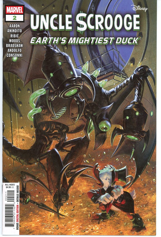 Uncle Scrooge Earth's Mightiest Duck (2025) #2