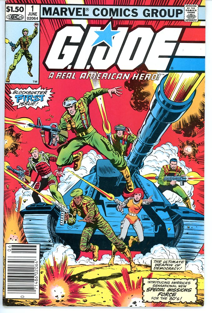 GI Joe A Real American Hero (1982) #1