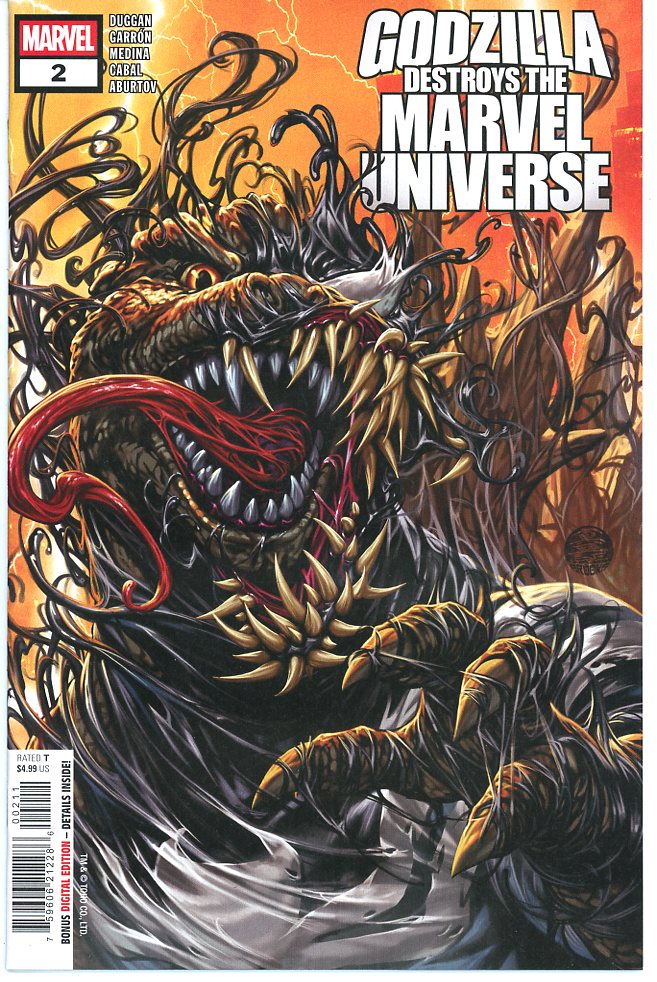 Godzilla Destroys the Marvel Universe (2025) #2