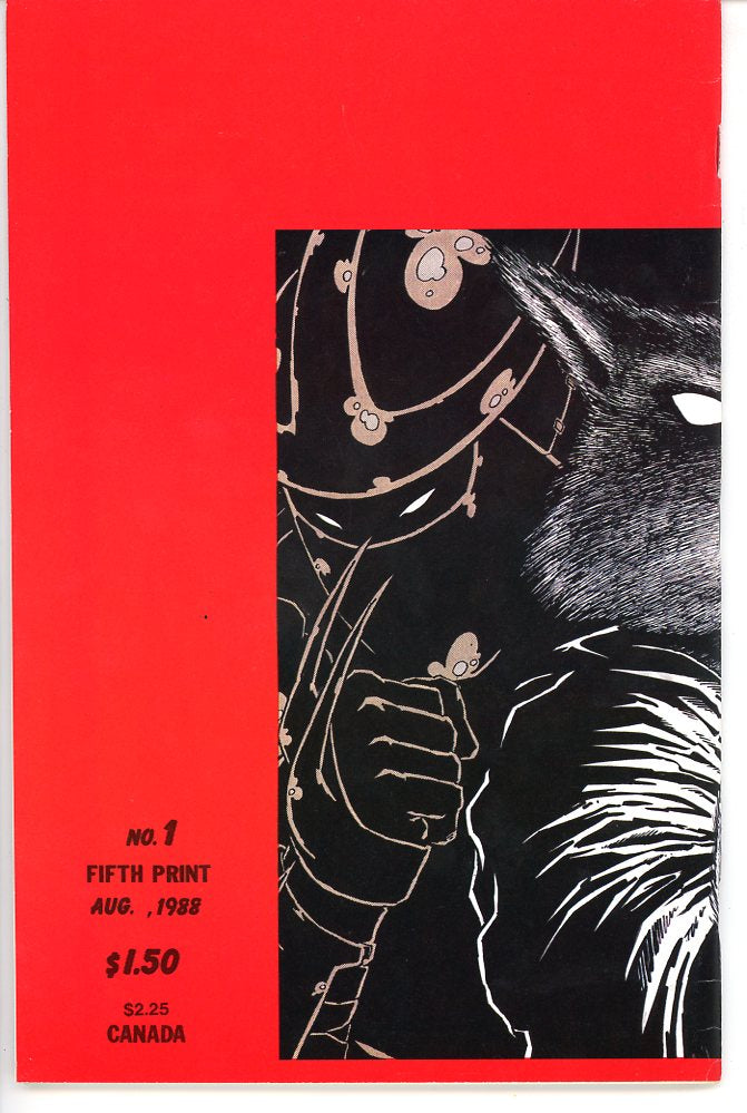 Teenage Mutant Ninja Turtles (1984) #1 Fifth Printing