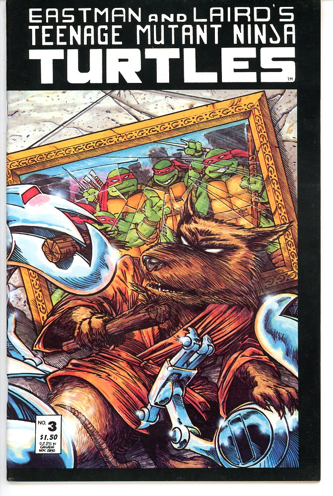 Teenage Mutant Ninja Turtles (1984) #3 Second Printing
