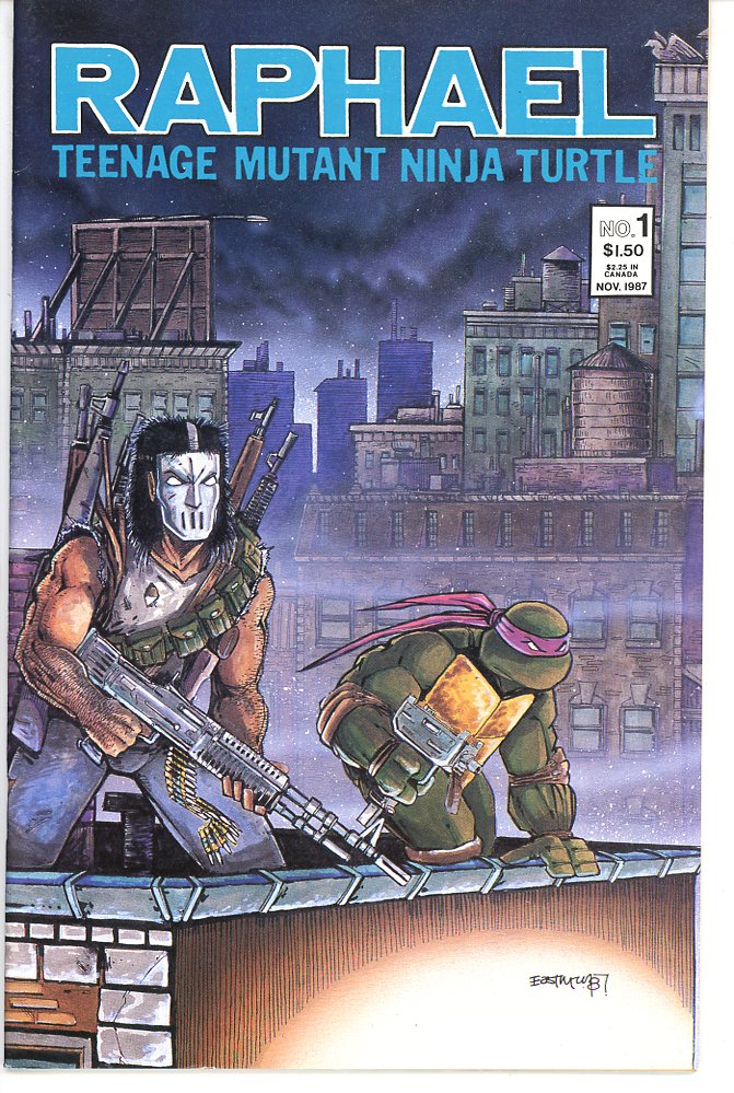 Raphael (1985) Teenage Mutant Ninja Turtles #1 Second Printing