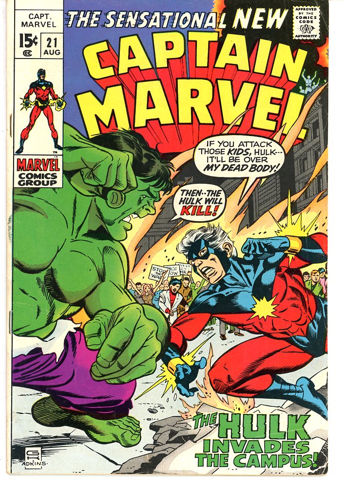 Captain Marvel Vol.1 #21