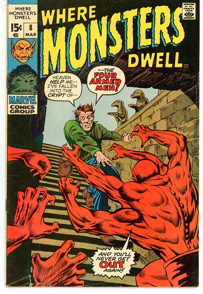 Where Monsters Dwell (1970) #8
