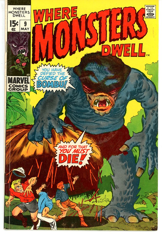 Where Monsters Dwell (1970) #9