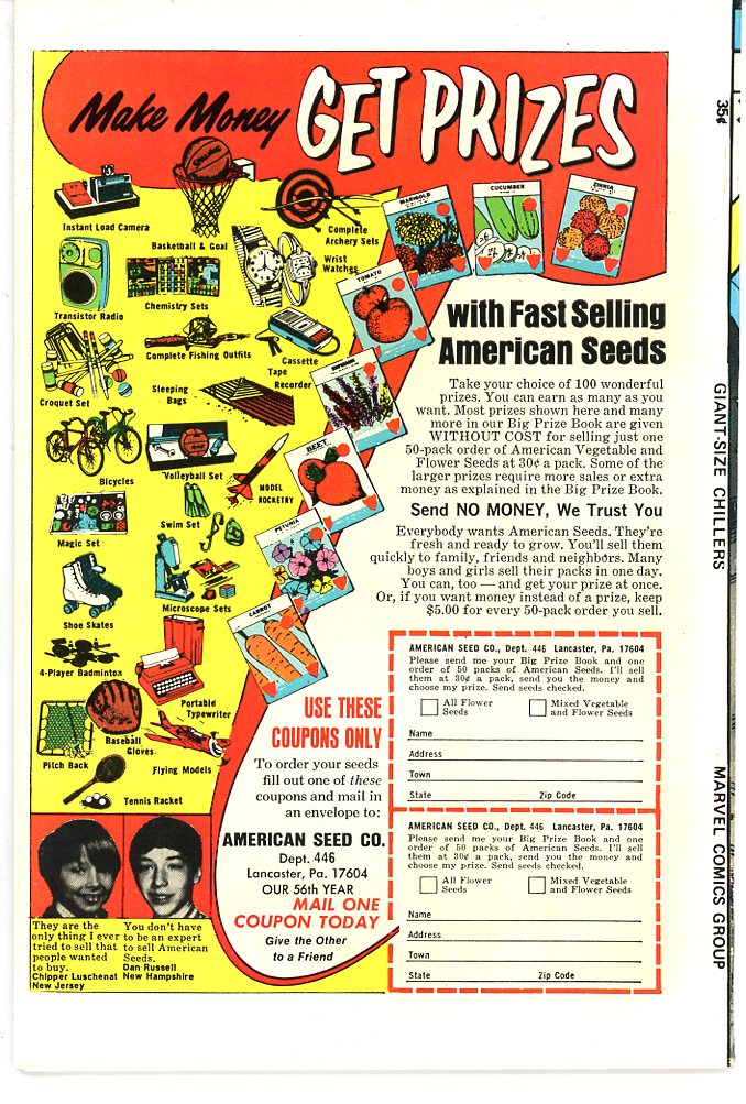 Giant Size Chillers Featuring Dracula (1974) #1