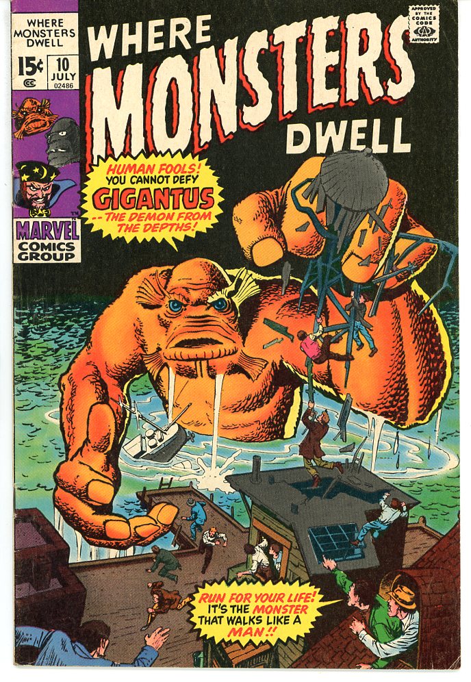 Where Monsters Dwell (1970) #10