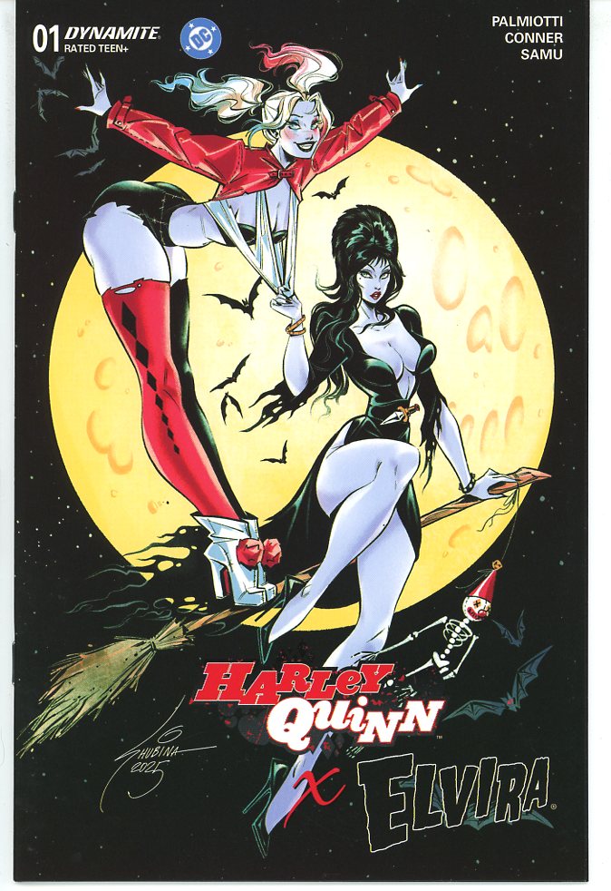 Harley Quinn x Elvira (2025) #1 Exclusive variant