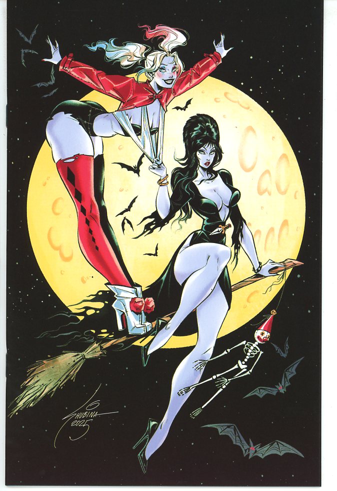Harley Quinn x Elvira (2025) #1 Exclusive variant