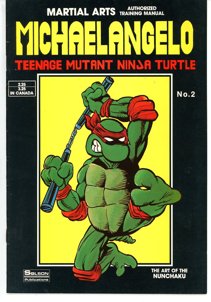 Teenage Mutant Ninja Turtles Authorized Training Manual (1986) #2