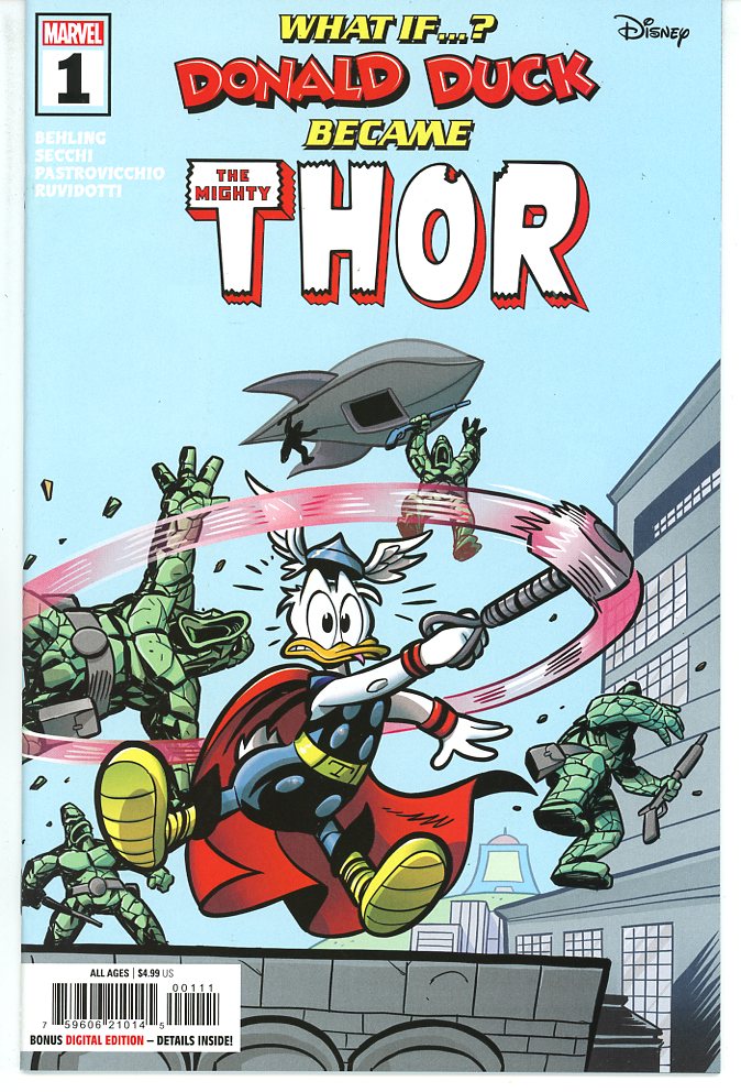 What If Donald Duck Became Thor (2024) #1