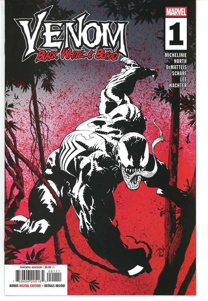 Venom Black White and Blood (2025) #1