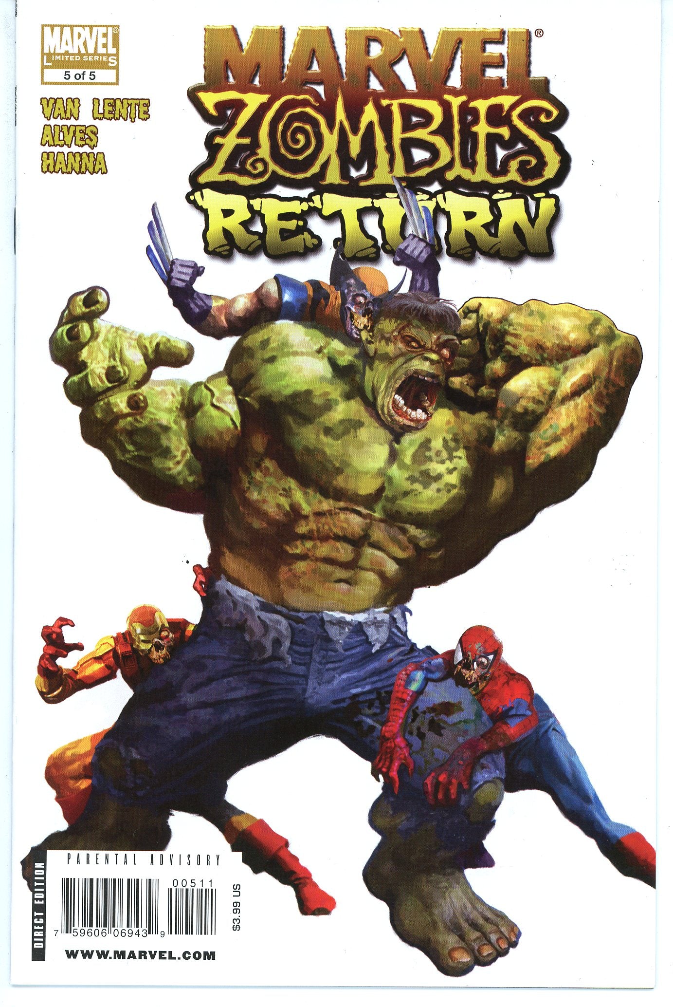 Marvel Zombies Return (2009) #5