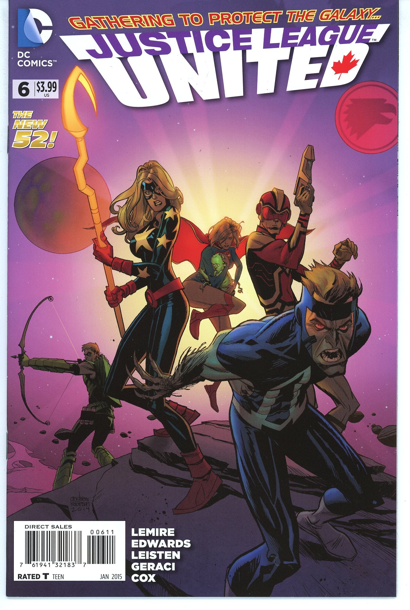 Justice League United (2014) #6