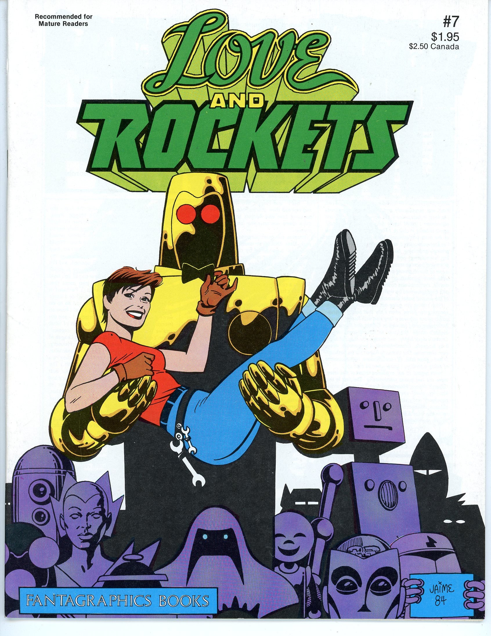 Love and Rockets Vol.1 Magazine #7