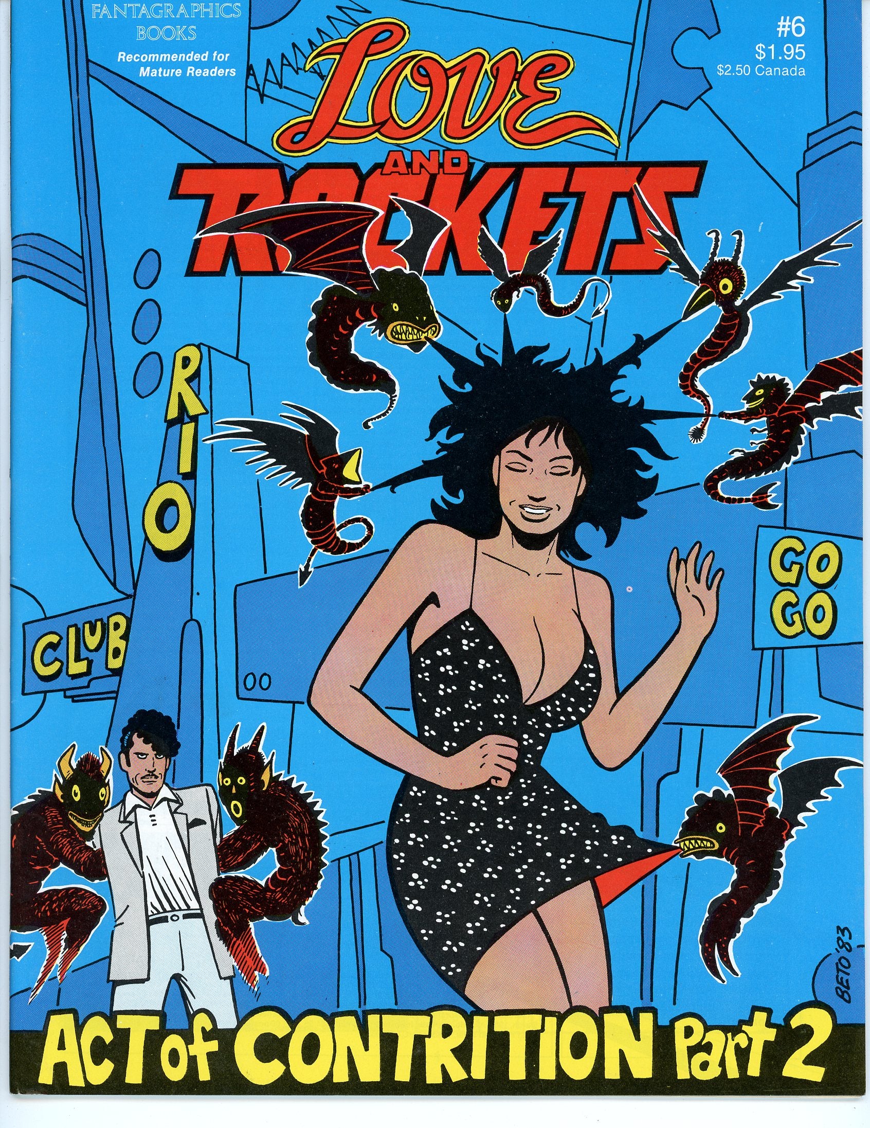 Love and Rockets Vol.1 Magazine #6