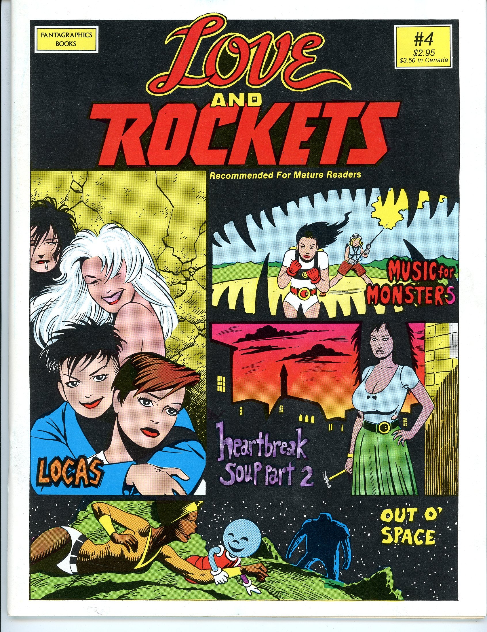 Love and Rockets Vol.1 Magazine #4