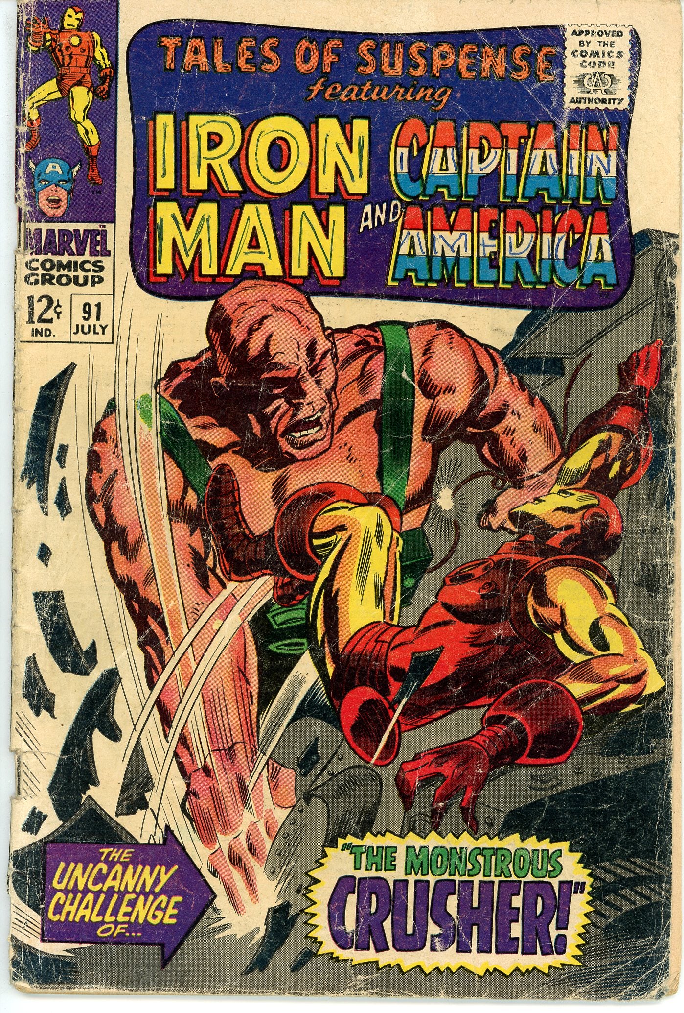 Tales of Suspense (1959) #91