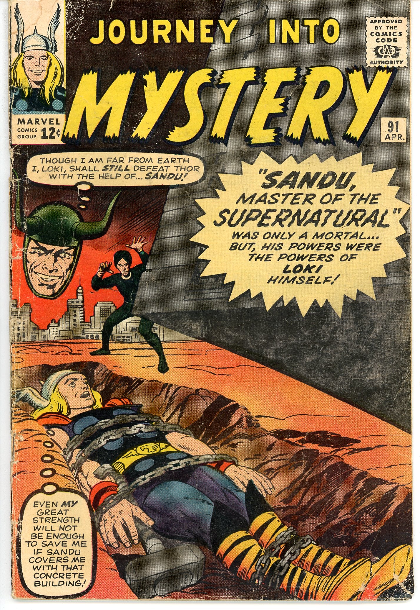 Journey Into Mystery (Thor) Vol.1 #91