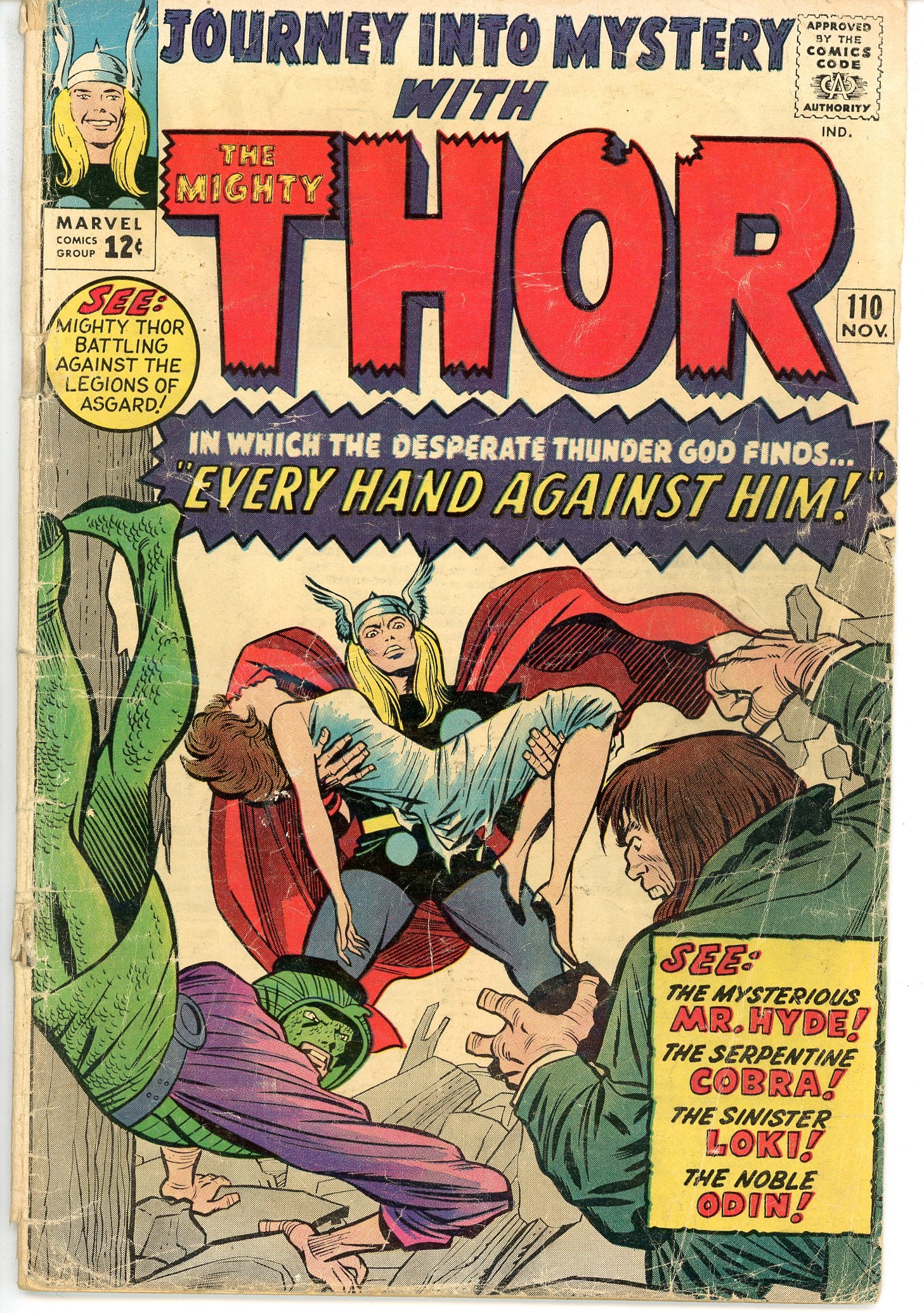 Journey Into Mystery (Thor) Vol.1 #110