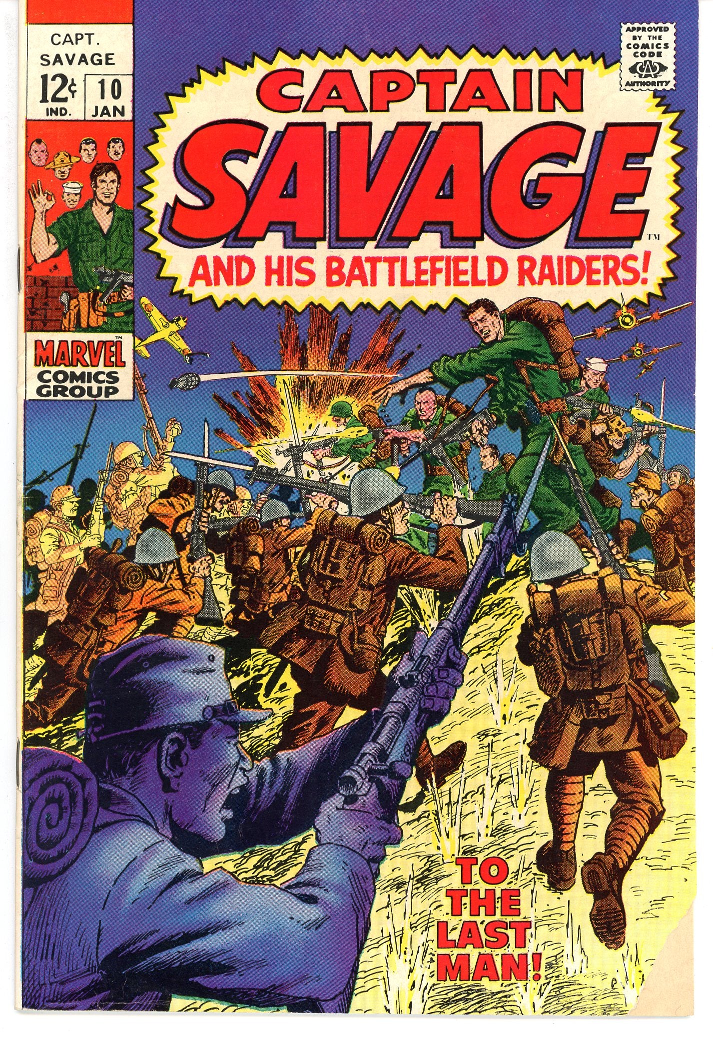 Captain Savage (1968) #10