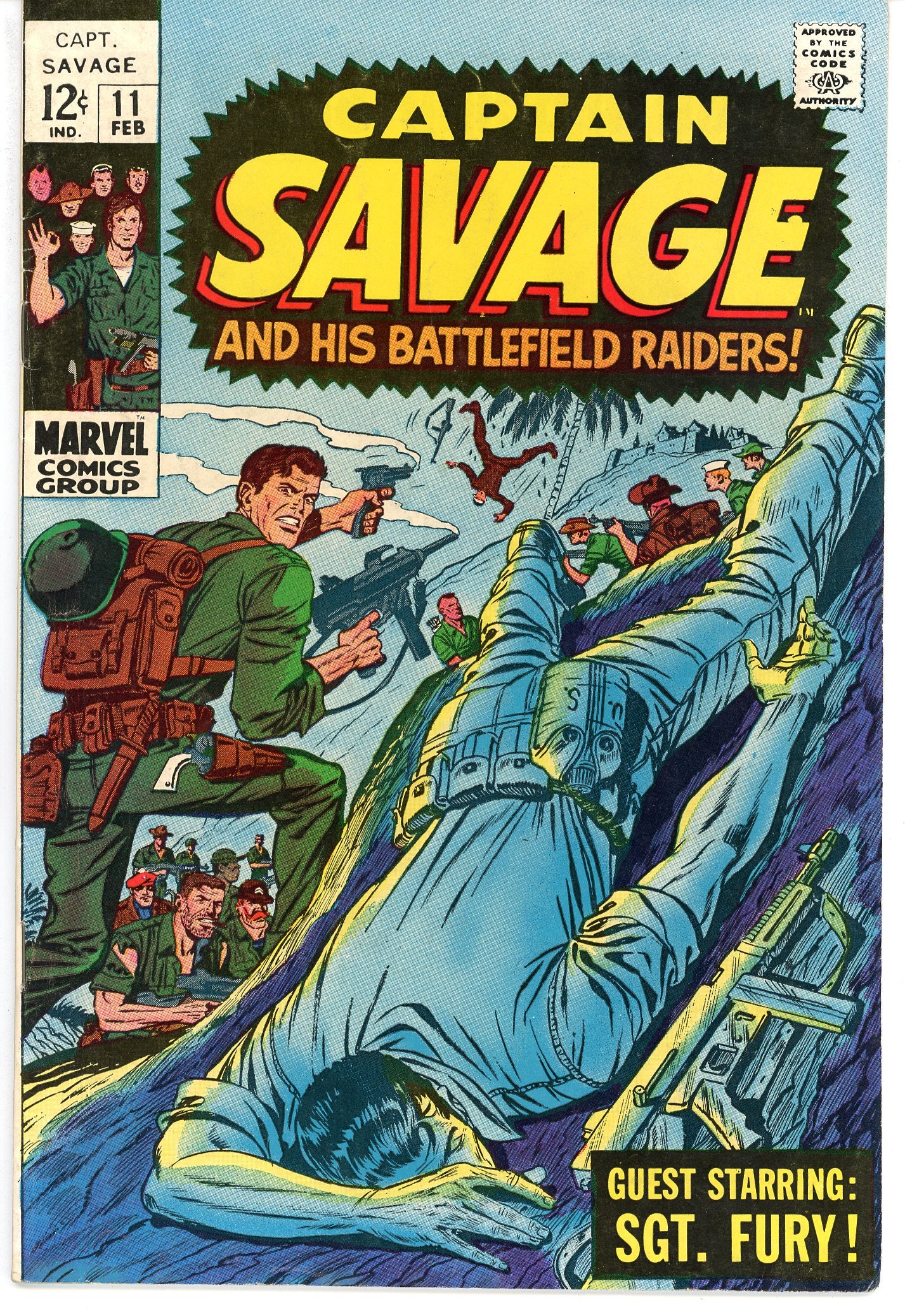 Captain Savage (1968) #11
