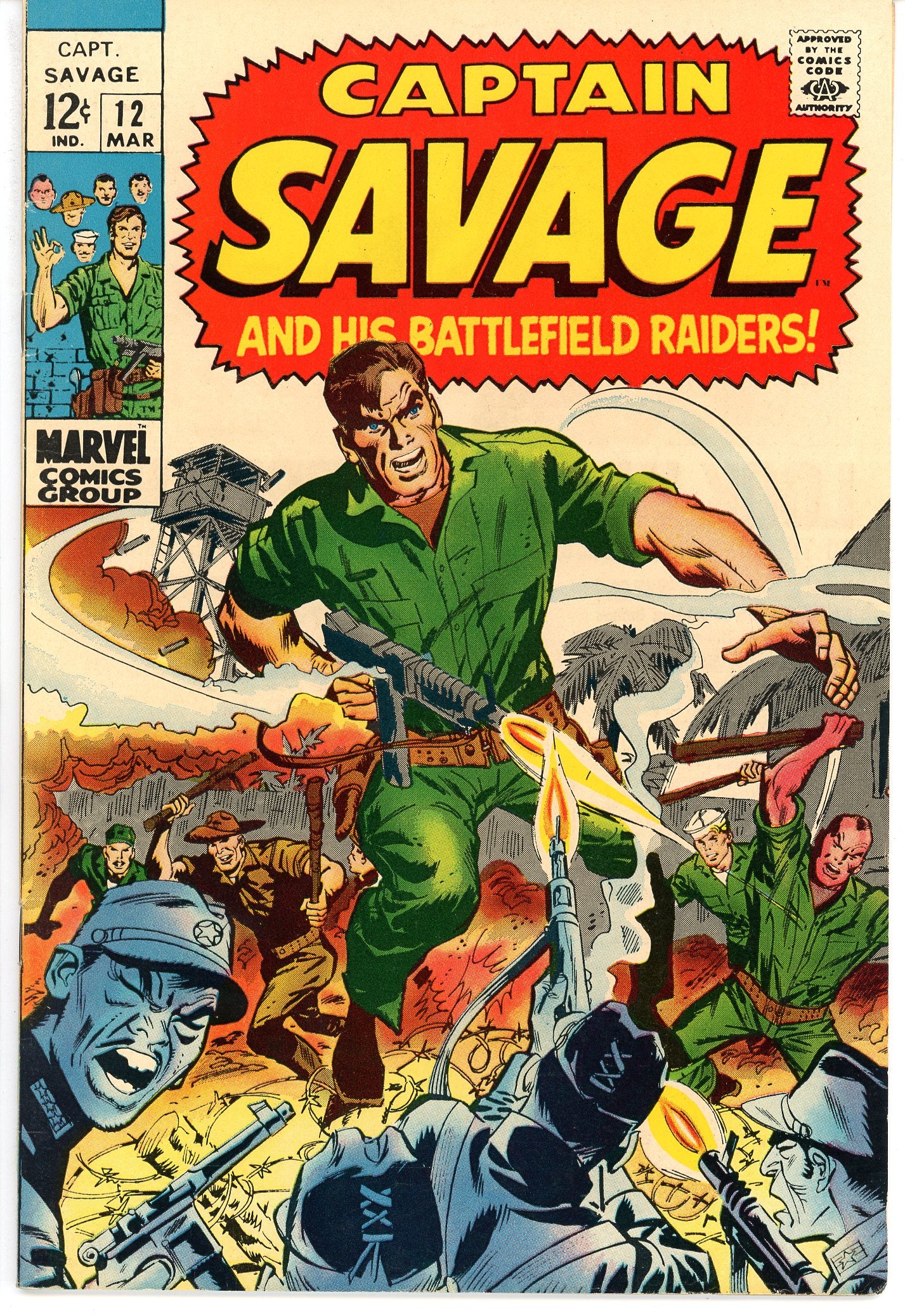 Captain Savage (1968) #12