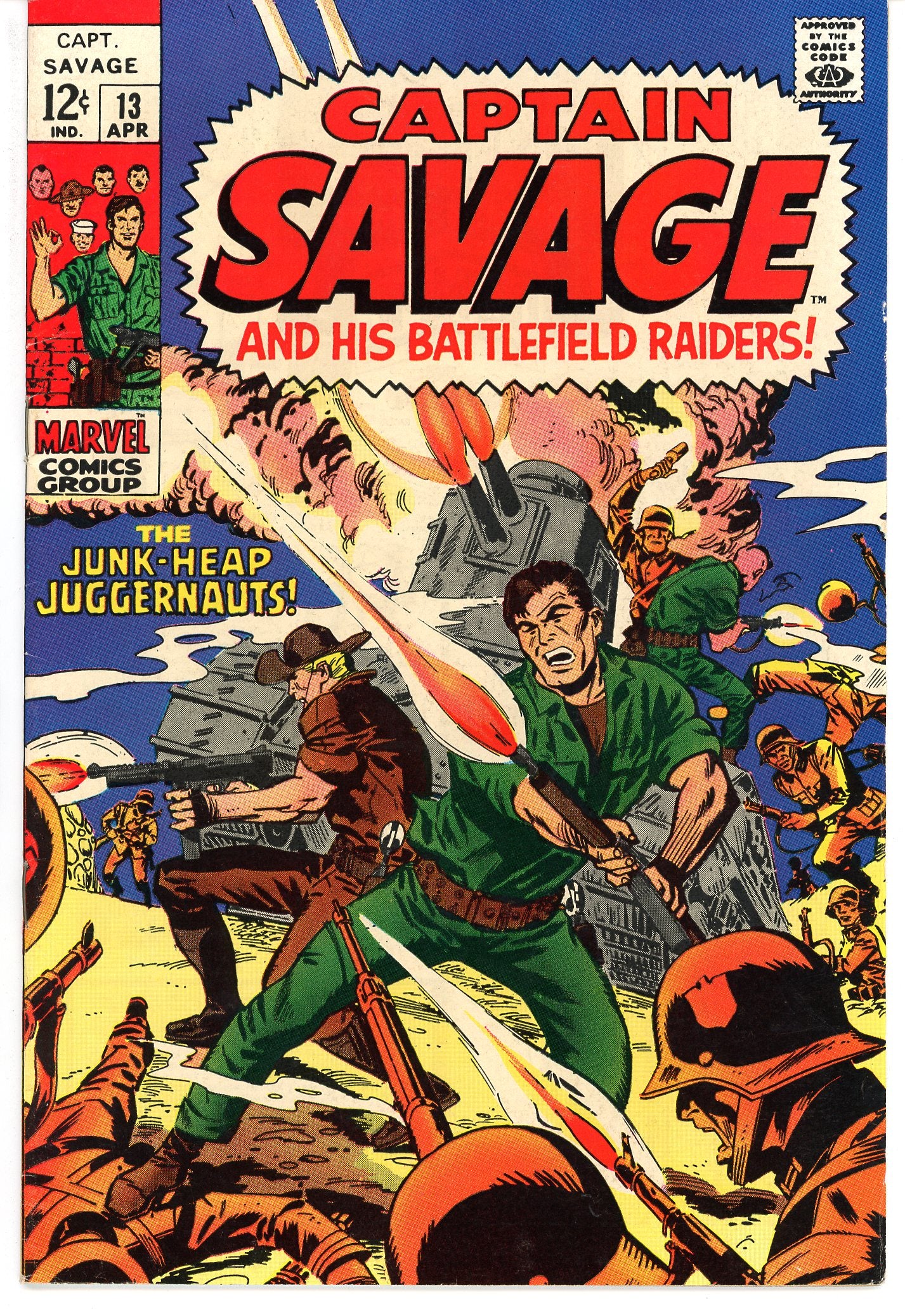 Captain Savage (1968) #13