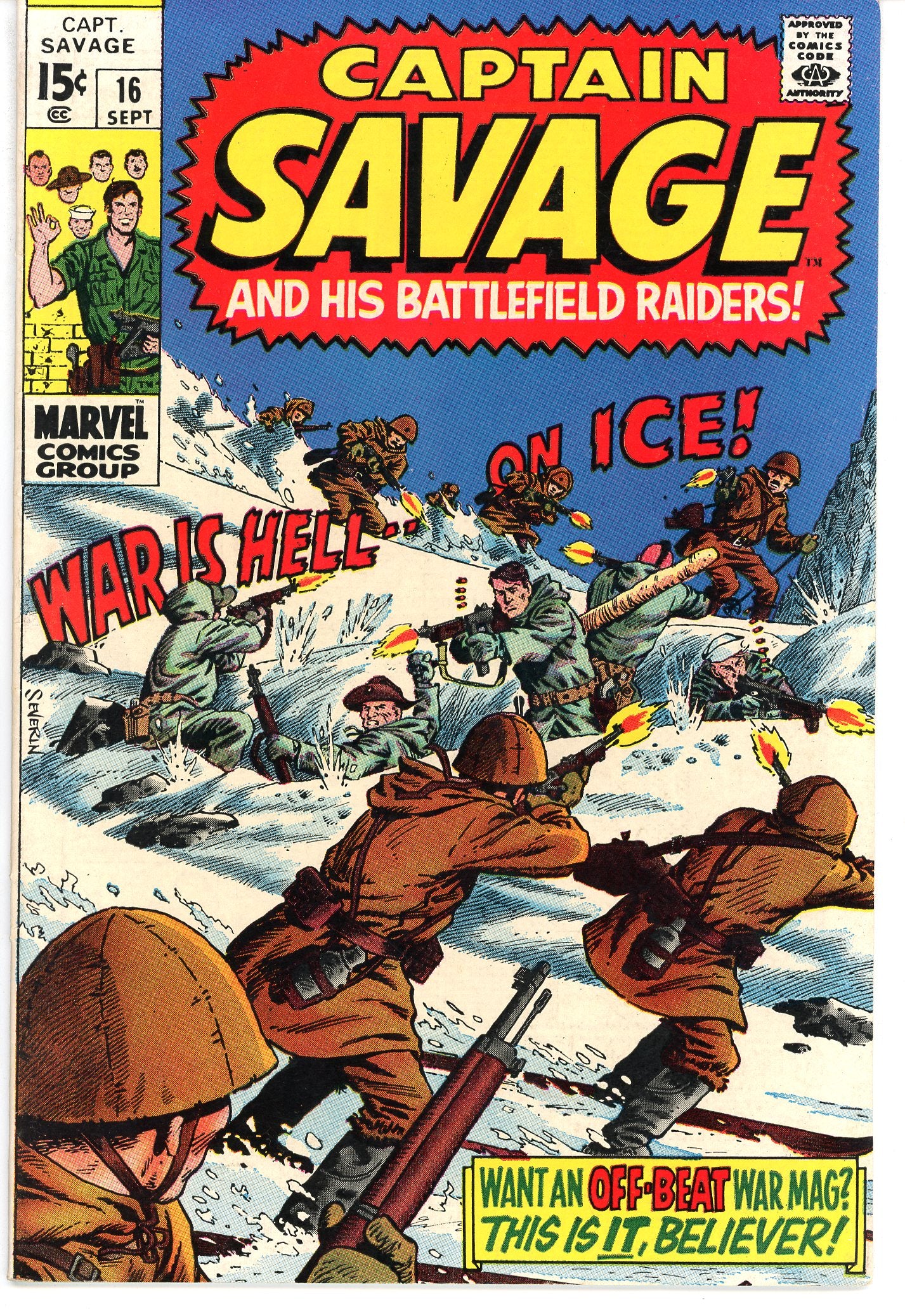 Captain Savage (1968) #16