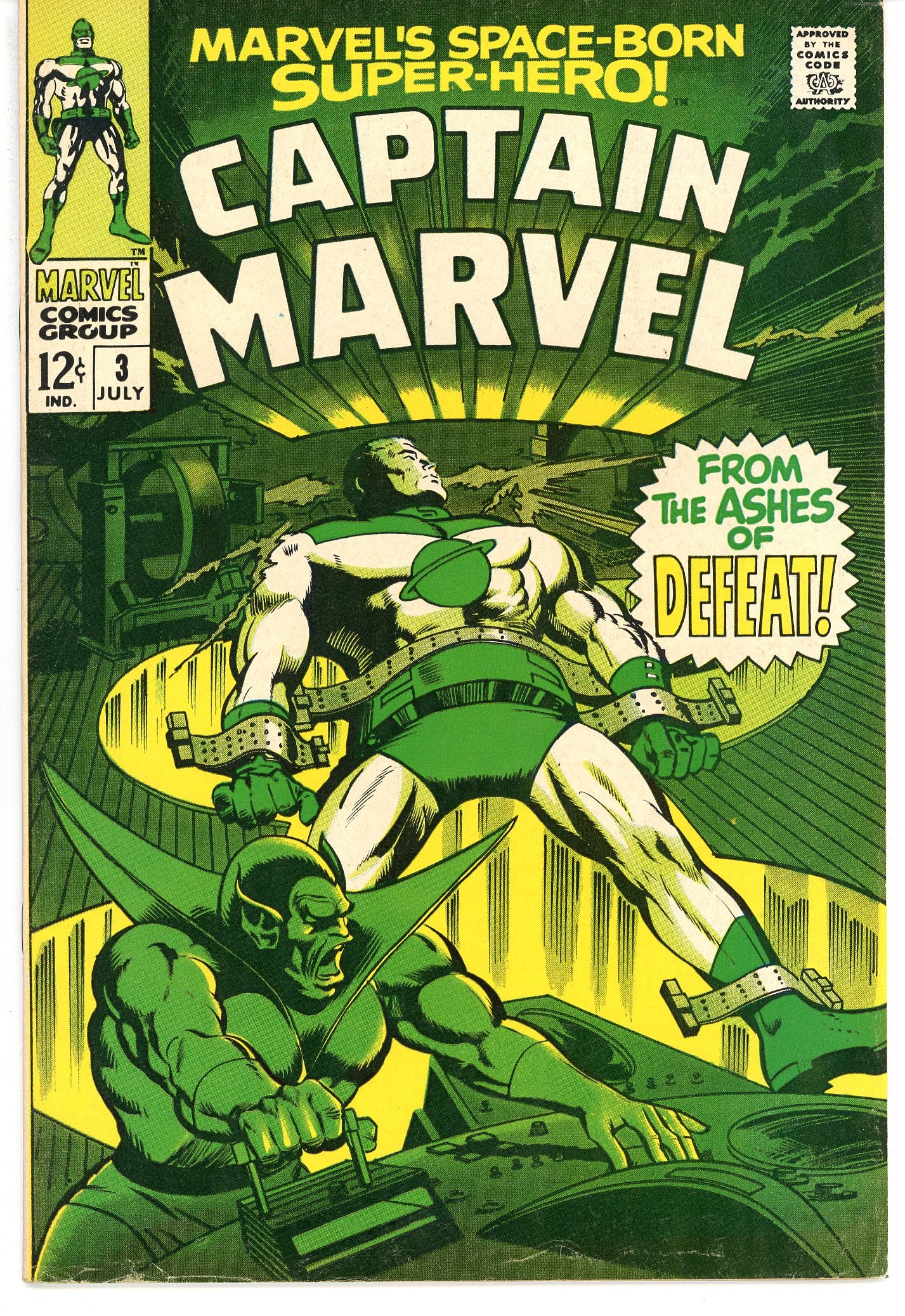 Captain Marvel Vol.1 #3