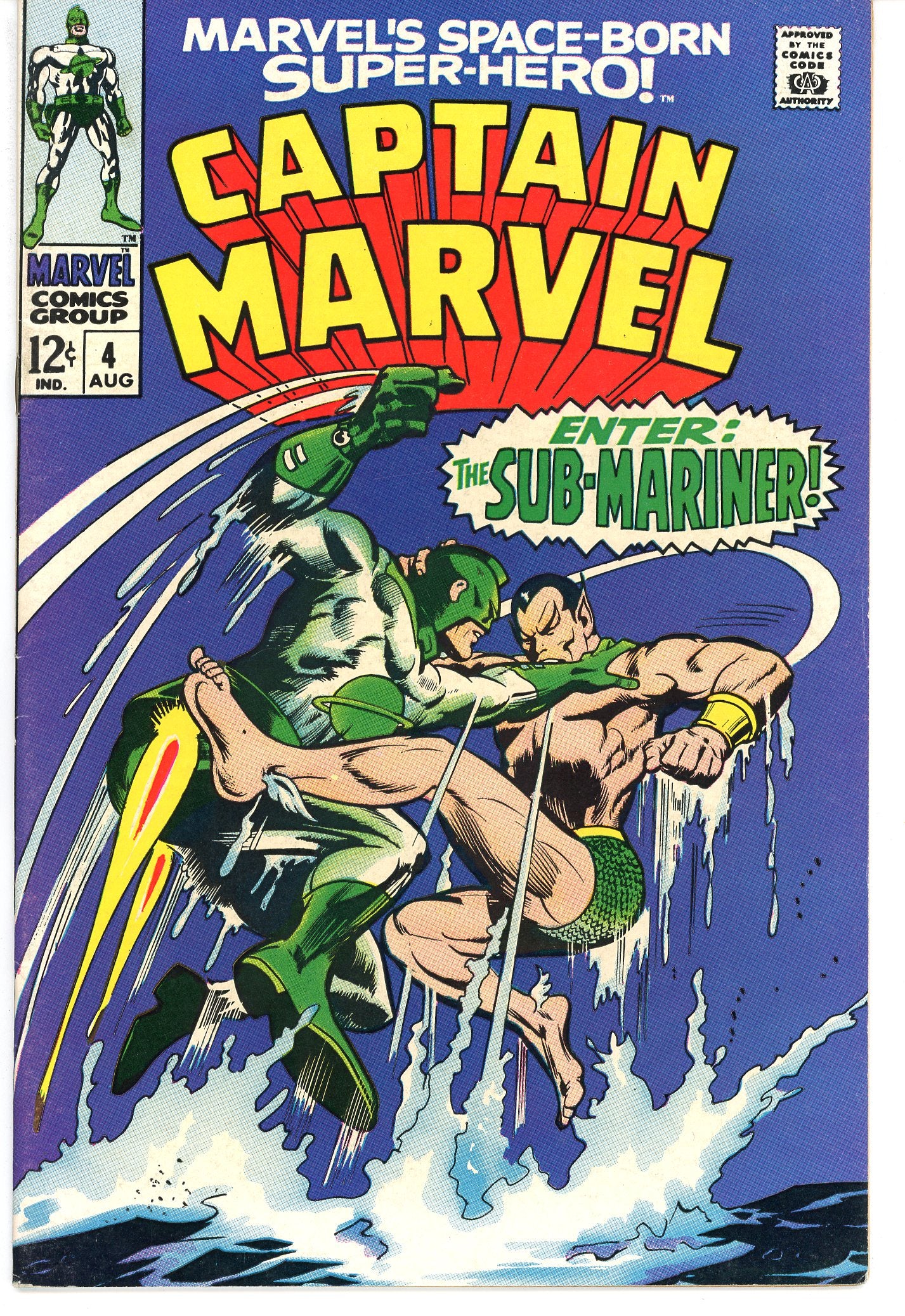 Captain Marvel Vol.1 #4