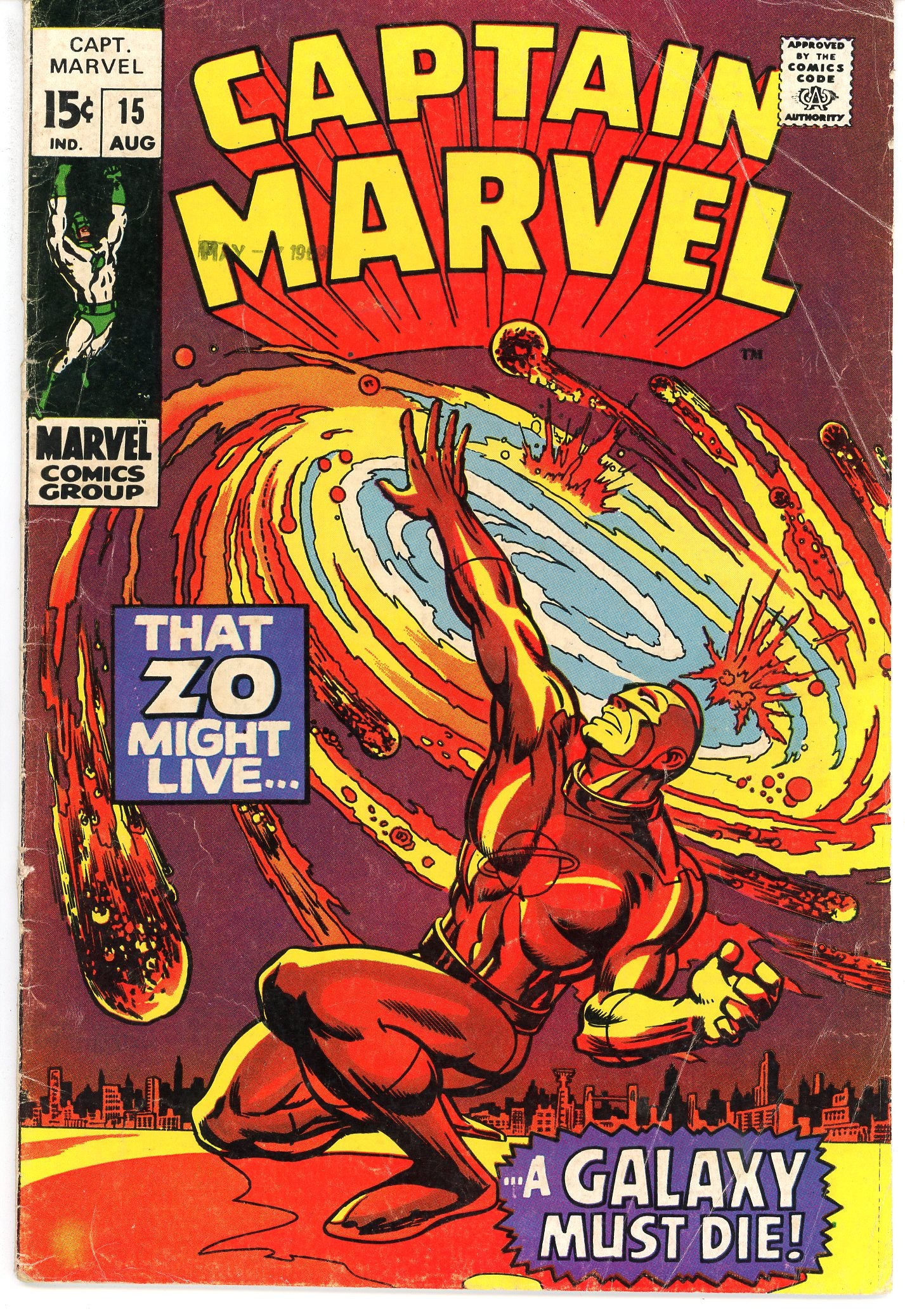 Captain Marvel Vol.1 #15
