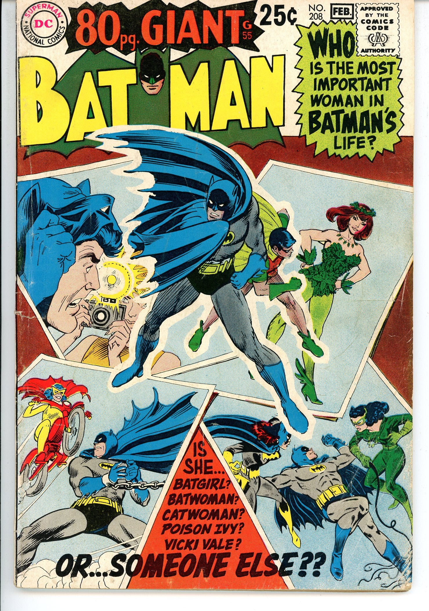 Batman (1940) #208