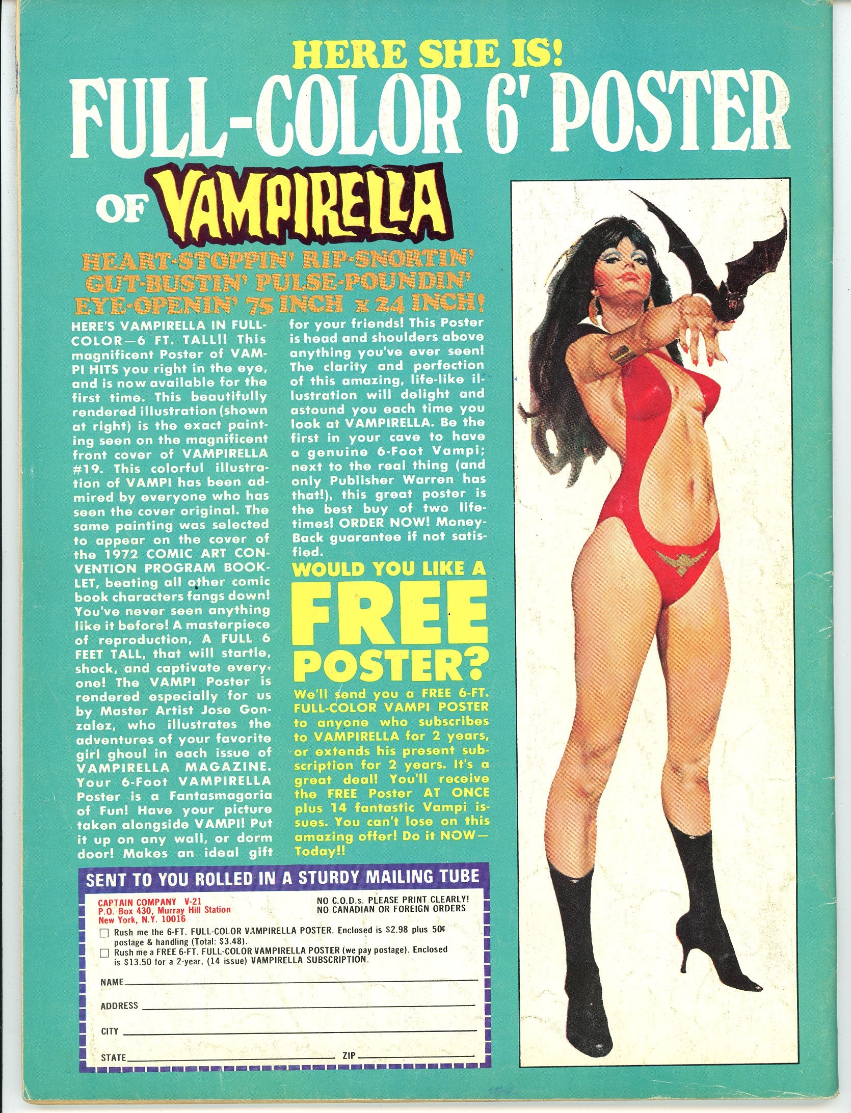 Vampirella (1969) #21