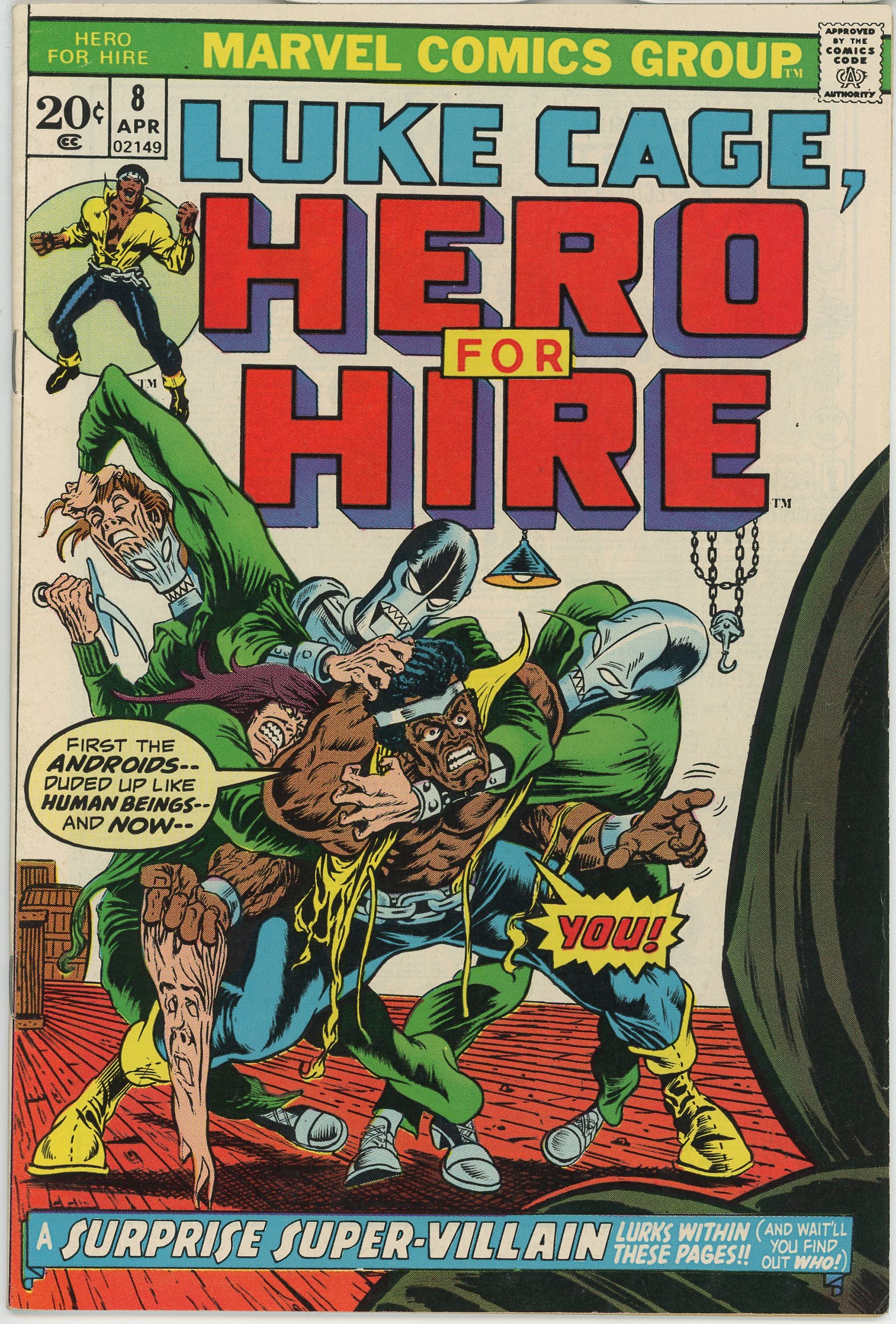 Power Man and Iron Fist (1972 Hero for Hire) #8