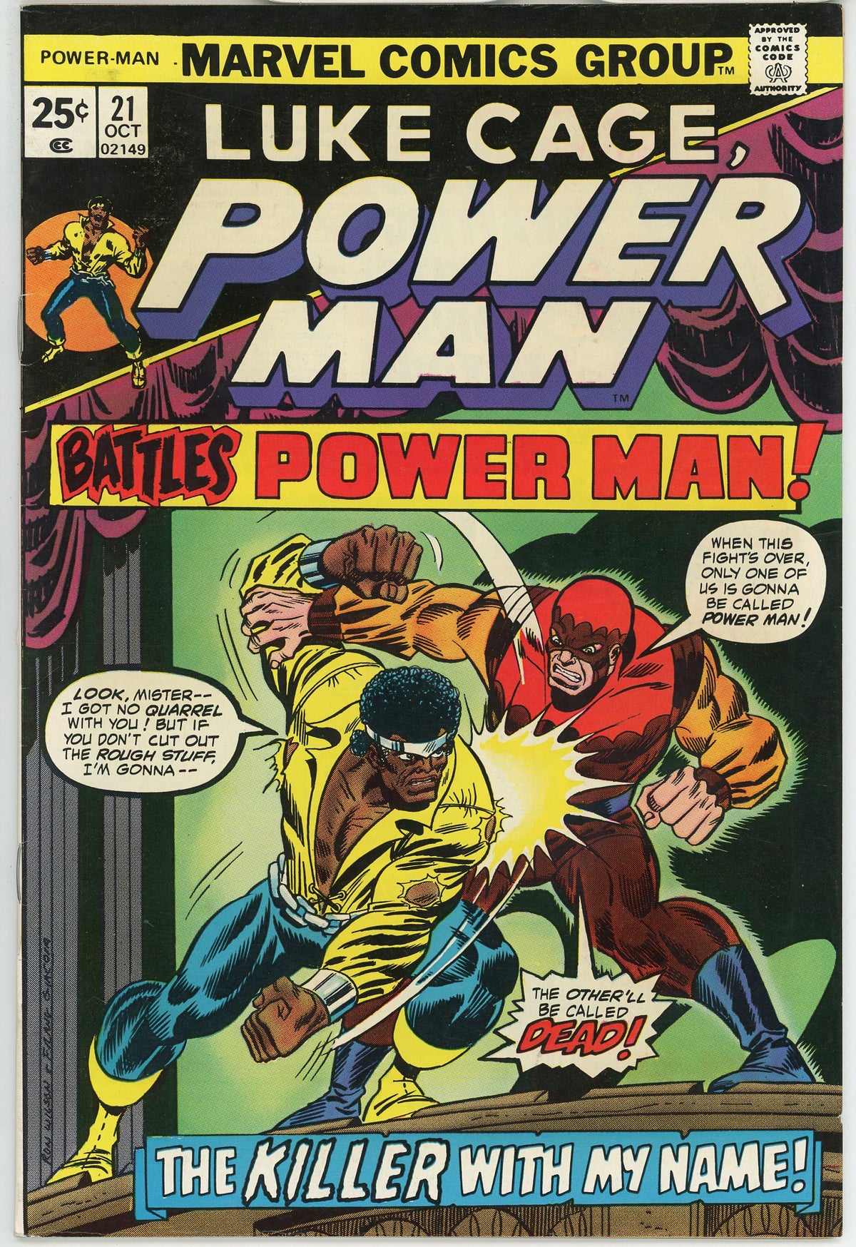 Power Man and Iron Fist (1972 Hero for Hire) #21
